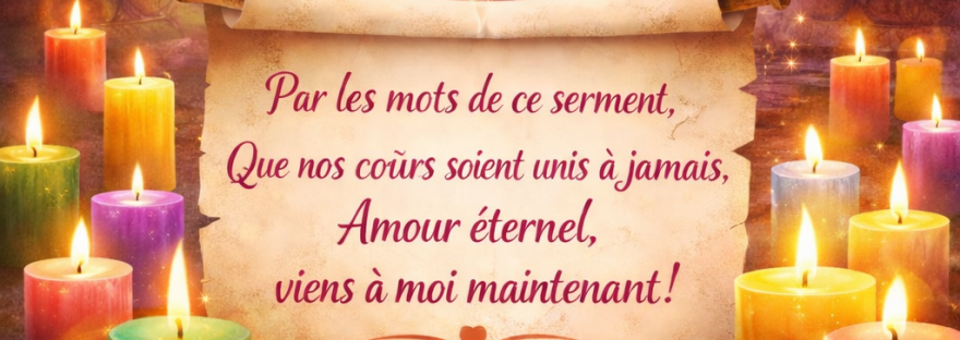 formule d’amour simple à prononcer avec bougies de couleurs dans un temple spirituel rituel d’amour puissant