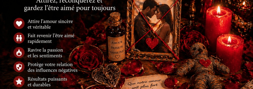 Rituel d’amour qui marche avec bougie rouge, pétales de rose et message écrit pour faire revenir l’amour